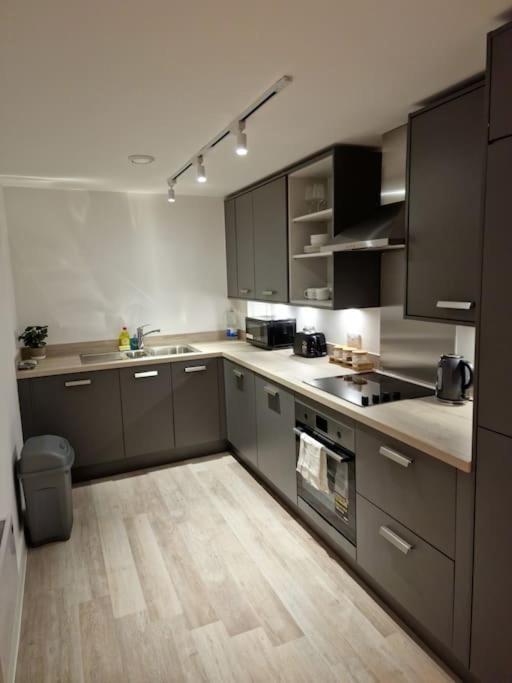 Modern-New Build Apartment In Birmingham Exterior foto